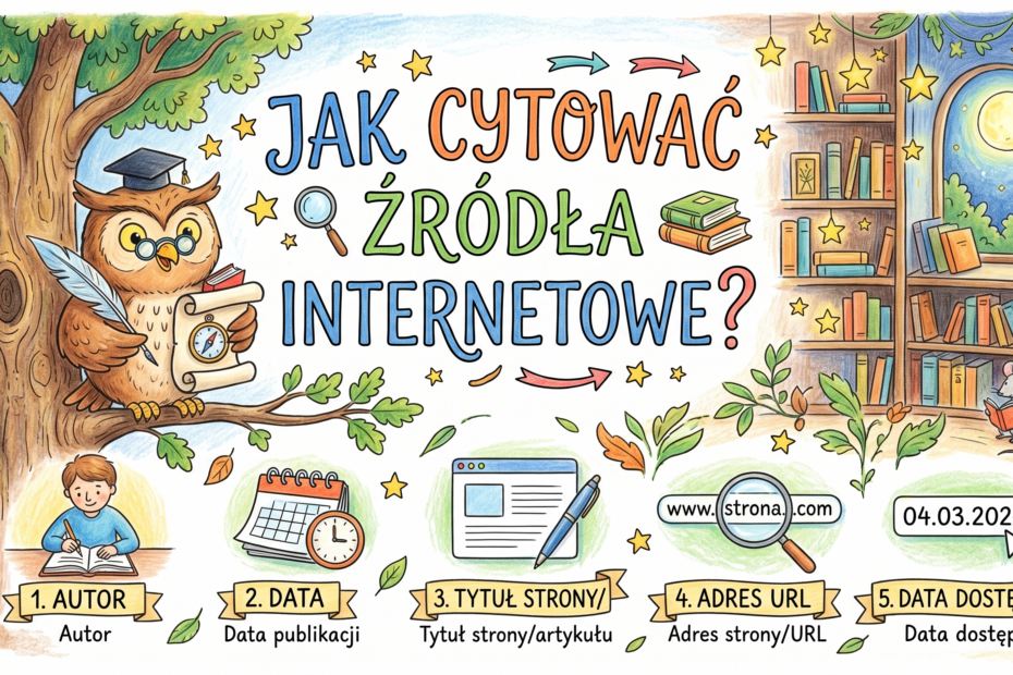 Jak cytować źródła internetowe?