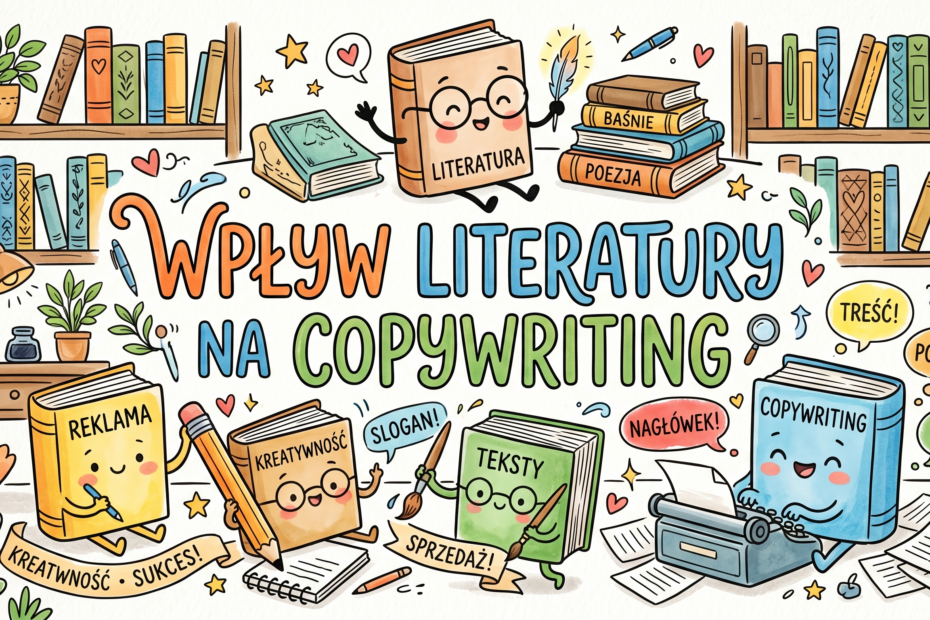 Książki, jak widać, tworzą copywriting :). Oto ogromny wpływ literatury na copywriting.