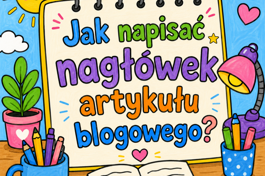 Jak napisać nagłówek artykułu blogowego?