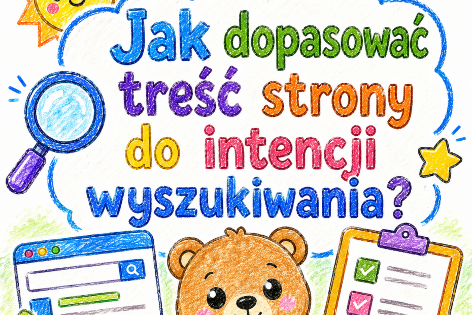 Jak dopasować treść strony do intencji wyszukiwania?
