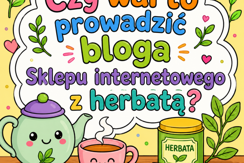 Czy warto prowadzić bloga sklepu internetowego z herbatą?