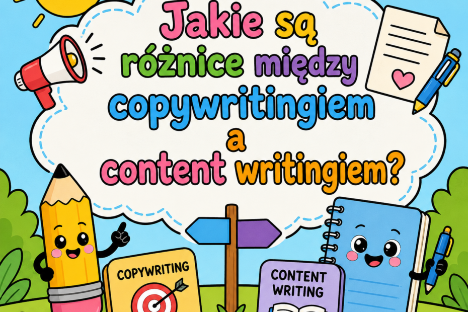 Jakie są różnice między copywritingiem a content writingiem?
