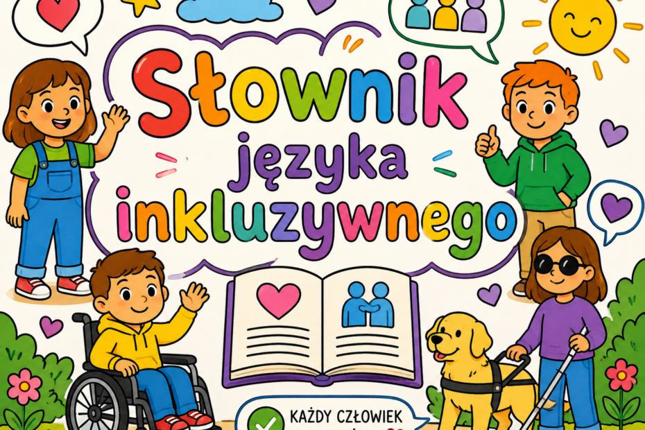 Słownik języka inkluzywnego to bardzo ważna rzecz dla każdej fundacji :)