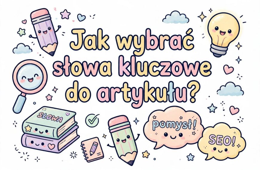 Jak wybrać słowa kluczowe do artykułu?